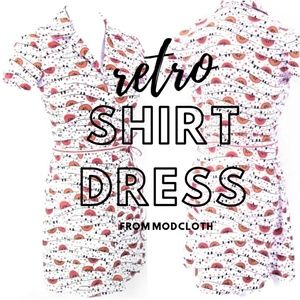 Notice dress from modcloth orange sz 6